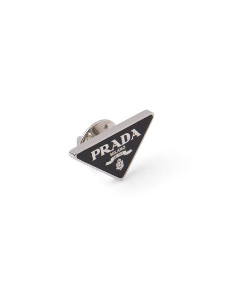 brooches and pins prada|prada symbole brooch.